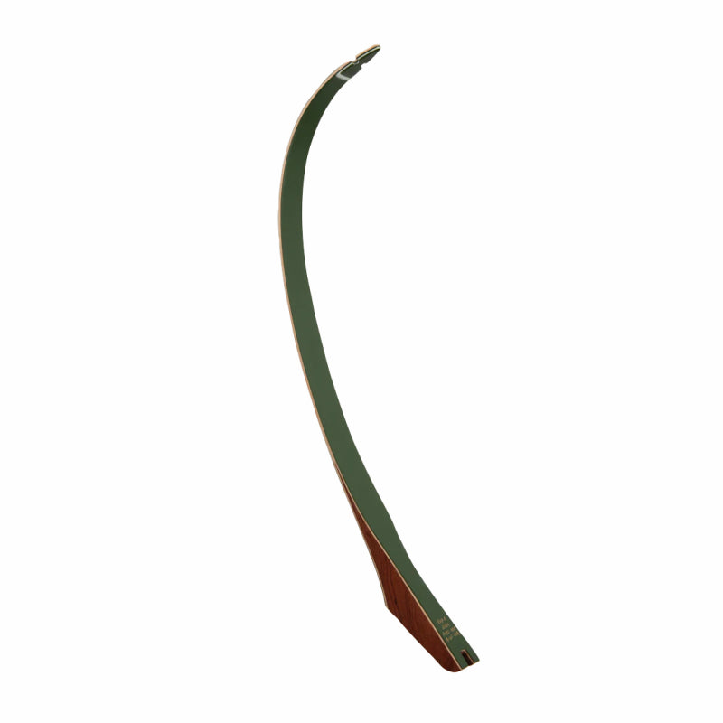 Bear Archery TD Limbs Bubinga with Green Glass