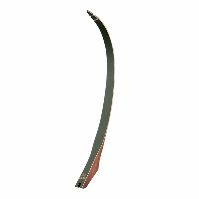 Bear Archery TD Limbs Bubinga with Green Glass